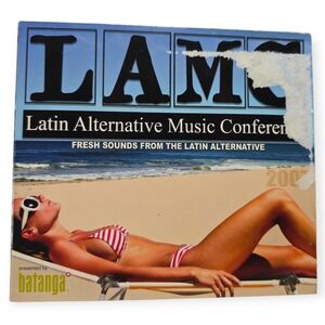 LAMC 2007 Latin Alternative Music 3-CD Album Set MTV‎ Tr3s Promo Rock Reggaeton